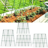 Convenient A Shaped Trellis for Climbing Plants Perfect for Garden and Yard Use Garden Plants