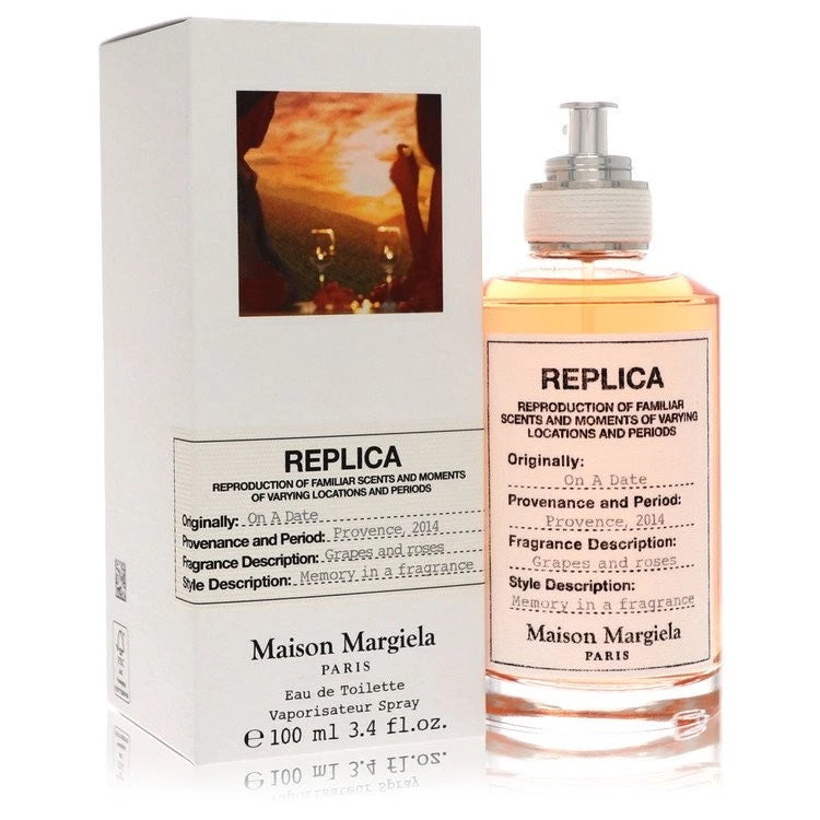Replica On A Date by Maison Margiela 3.4 Eau De Toilette Spray (Unisex) EDT