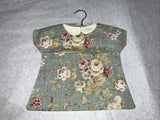 Handmade Clothespin Hanger Vintage Rose Roses