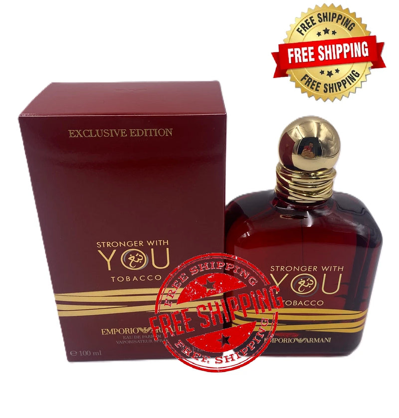 Perfume Stronger With You Tobacco Men's 3.4 fl oz Eau De Parfum Spray New&Sealed EDP
