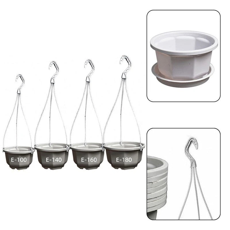 Flower Pot Hanging Orchid Pot Drainage And Airflow For Garden Planting Garden Plants