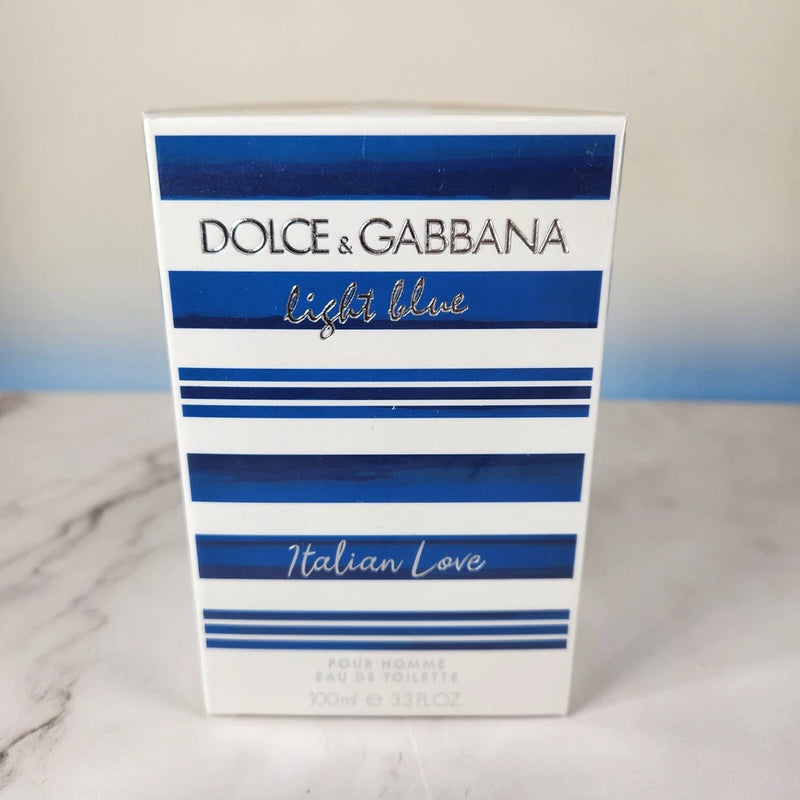 Dolce & Gabbana Light Blue Italian Love For Mens 3.3 FL Oz 100ml EDT