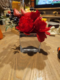 threshold floral arrangement peony/tulip Peony