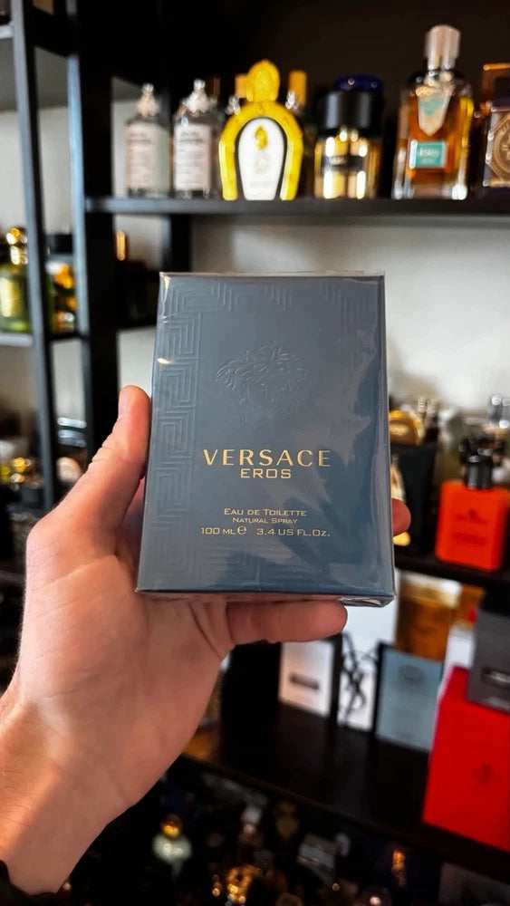 Versace Eros Men's Eau de Parfum Spray 3.4 oz (100ml) New Sealed Box EDT