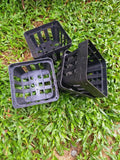 Square Shape Succulent Plant Pot Cactus Plant Pot For Gardening Max "Set Of 4" Garden Plants
