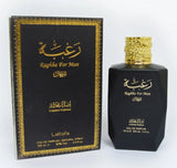 NEW LATTAFA RAGHBA FOR MEN EAU DE PARFUM WITH FREE WORLDWIDE SHIPPING - 100 ML EDP