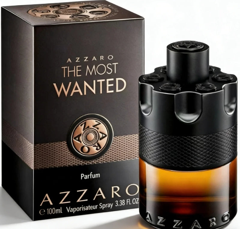 Azzaro The Most Wanted Parfum 3.38oz - Men's EDP Spray, Long Lasting Fragrance EDP