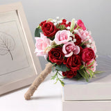 Rose Wedding Bouquet Bridesmaid Bouquet for Party Bridal Shower Celebration Bouquet