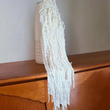 7 Pcs White Dried Preserved Amaranthus Ð 23" Long Hanging & Cascading Flowers... Dried Flower