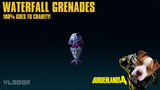 LVL 60 Borderlands 4 - WATERFALL GRENADES - U PICK - 100% CHARITY! Bouquet