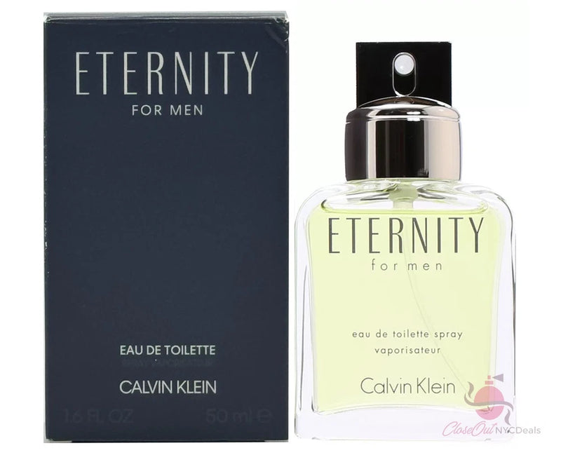 Eternity by Calvin Klein for Men 1.6 oz / 50 ml Eau De Toilette EDT