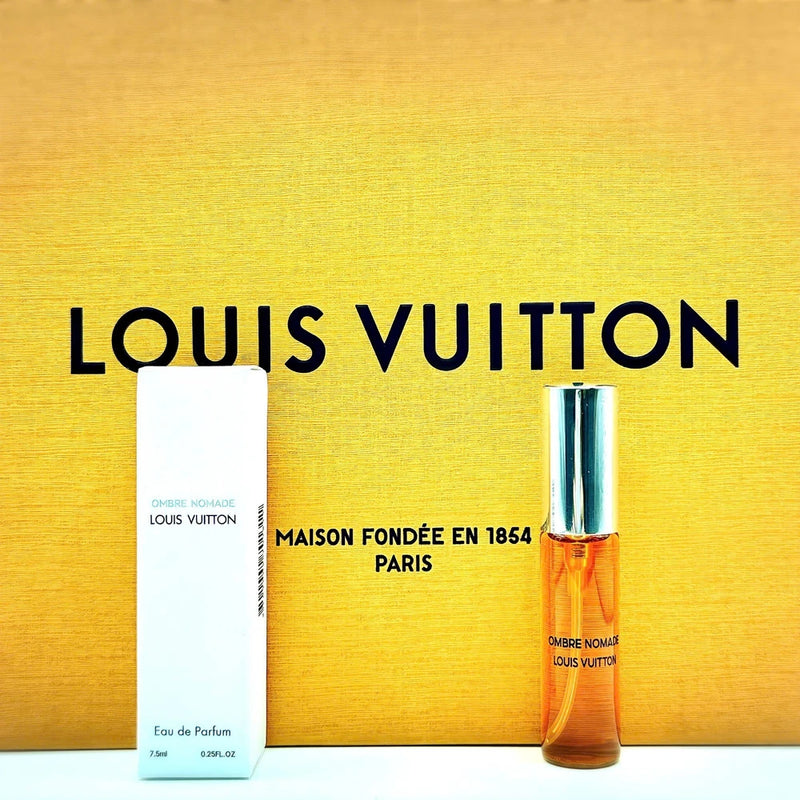 Louis Vuitton OMBRE NOMADE EDP Travel Spray 7.5ml/0.25oz - Authentic Perfume __ EDP