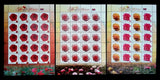 *FREE SHIP Malaysia Roses 2003 Plant Flower Valentine Flora Love (sheetlet) MNH Roses