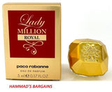 LADY MILLION ROYAL BY PACO RABANNE EDP 0.17 OZ / 5 ML FOR WOMEN SPLASH MINI (NEW EDP