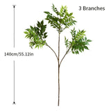 Artificial Ficus Tree 76cm 110cm 140cm Realistic Indoor Faux Plant Green Plant