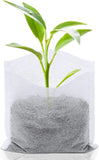 200Pcs Nursery Growing Bags Vegetable Flower Fruit Saplings Tree (4.2" x 4.2") Garden Plants