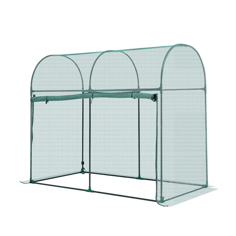 Uimoso Wind-Resistant Tall Garden Crop Cage 5.9x2.98x4.9ft Plant Protection Tent Garden Plants