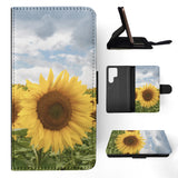 FLIP CASE FOR SAMSUNG GALAXY|BEAUTIFUL SUNFLOWER FLOWER PLANT Sunflower