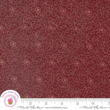 Moda DAISY LANE 9762 13 Red Carnation Floral KANSAS TROUBLES Quilt Fabric Carnation