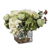 Cecily - 15 inch Hydrangea Bouquet Accessories Uttermost 60155 Hydrangea