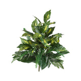 Mixed Greens faux Plant Realistic Decor Natural 25Ó Set Of 2 Green Plant