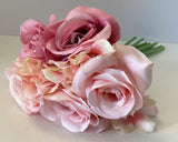 Ashland Spring Bouquet - Pink Rose & Hydrangea Hydrangea