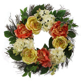 Admired By Nature 22" Rose, Hydrangea, Peony Spring Greenery for Home Office ... Hydrangea
