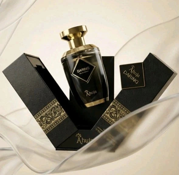 Ahuja Daring Eau de Parfum 3.4fl/100ml Luxury Arabian Masculine Perfume EDP