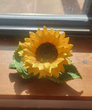 LENOX SUNFLOWER Garden Flower 2000 Sculpture -- -- NEW in BOX with COA - Sunflower