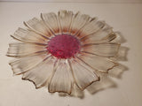 SUNFLOWER PLATTER GLASS 11 INCH GANZ Sunflower