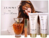 Jenni by Jenni Rivera Women Set:EDP + BL + SG + Lip Gloss 3.4+3.3+3.3+0.23oz New EDP