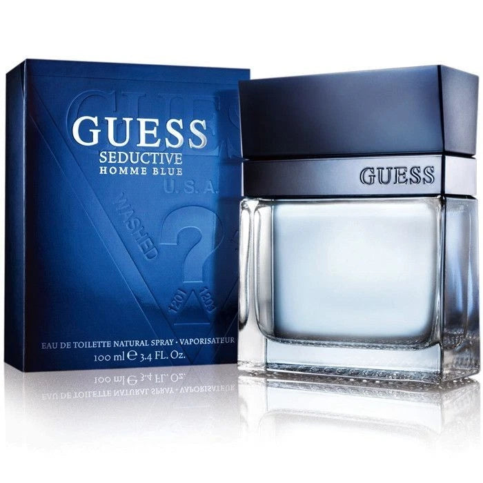 Guess Seductive Homme Blue 3.4 oz Men's Eau de Toilette EDT