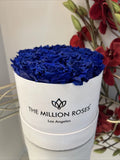 The Million Roses Los Angeles Luxury Preserved Royal Blue Roses - Bouquet Gift Dried Flower