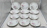 6 Royal Court Carnation Pattern Japan Dinner or Salad Plates Carnation