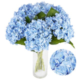 3pcs Hydrangea_Artificial Hydrangea Flowers_Latex Real Touch Hydrangeas_Hydra... Hydrangea