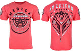 American Fighter Men's T-shirt GALLOWAY Athletic MMA Pink XS-4XL Roses