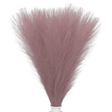 24 inch Pampas Grass Decor 30pcs Artificial Bulk Fluffy Faux Dried Grass Purple Pampas Grass