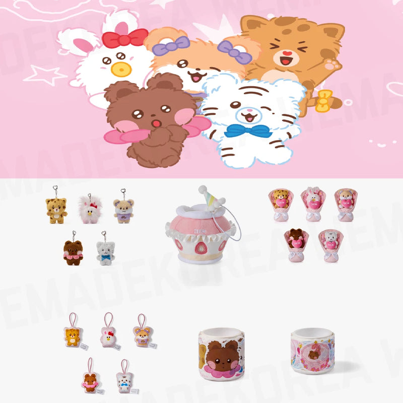 2nd Pre-order ILLIT 2nd Debut Anniversary Official MD Key Ring / Sticker / etc Bouquet