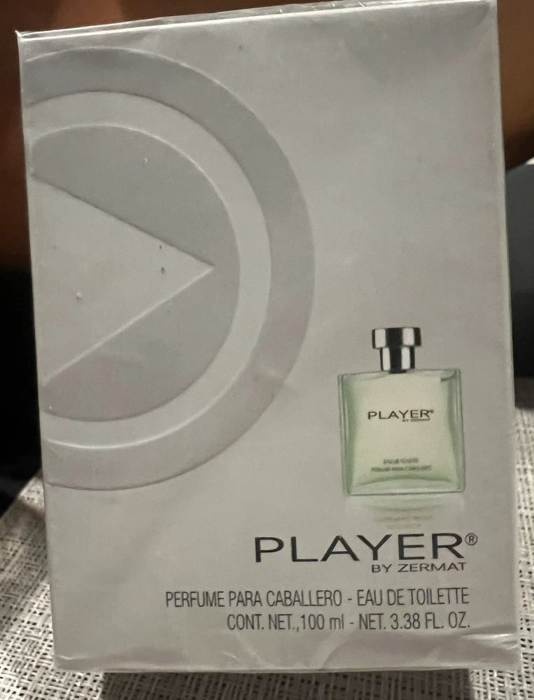 Zermat Player Eau de Toilette Spray for Men 100 ml 3.38 fl oz Regular Size EDT