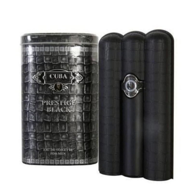Cuba Prestige Black 90ml edt Men New. EDT