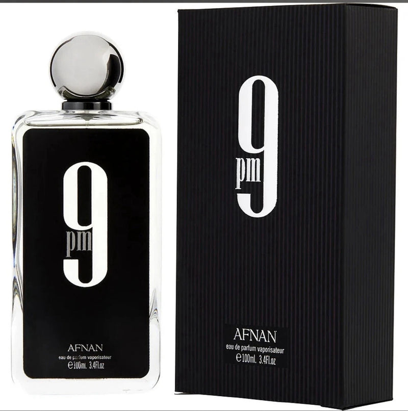 Afnan 9pm Eau de Parfum Spray Regular Size 100mL 3.4 fl oz Perfume EDP
