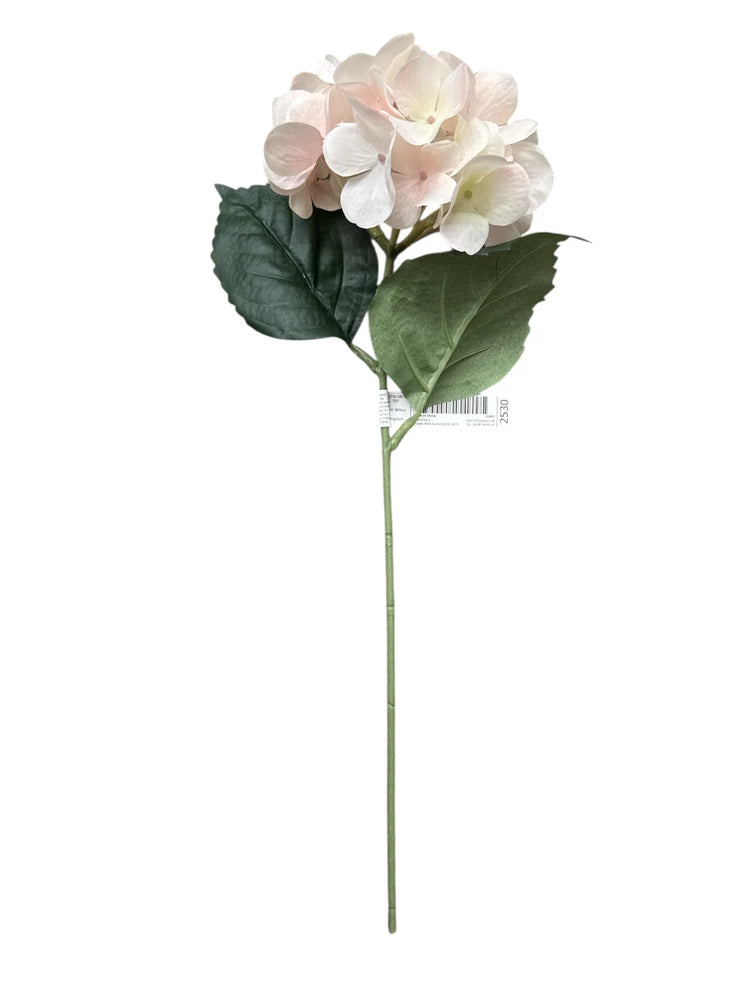 New IKEA SMYCKA Artificial Flower Hydrangea/Light Pink 45 cm (17 _ ") 305.380.42 Hydrangea