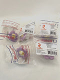 Richelieu Purple Daisy Drawer Pull Ceramic Knob Flower Lot of 5 BP60125371 Retro Daisies