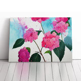 Hydrangea Flower Splash Vol.1 Canvas Wall Art Print Framed Picture Home Decor Hydrangea