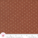 Moda DAFFODILS & DRAGONFLIES 9705 17 Brown Orange KANSAS TROUBLES Quilt Fabric Flowering Plants