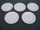 ROYAL DOULTON *CARNATION* ( LOT OF 5 ) SALAD PLATES  UNUSED Carnation