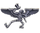 New Grateful Dead Skeleton Pin Deadhead Pilot Wings Roses Licensed Hippie Roses
