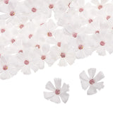 50pcs Artificial Daisies Flower Heads,1.8" Silk Fake Daisies Heads, White Daisies