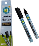 2 PK Garden Marker Pen Black UV Fade Resistant Permanent Marker for Plant Labels Garden Plants