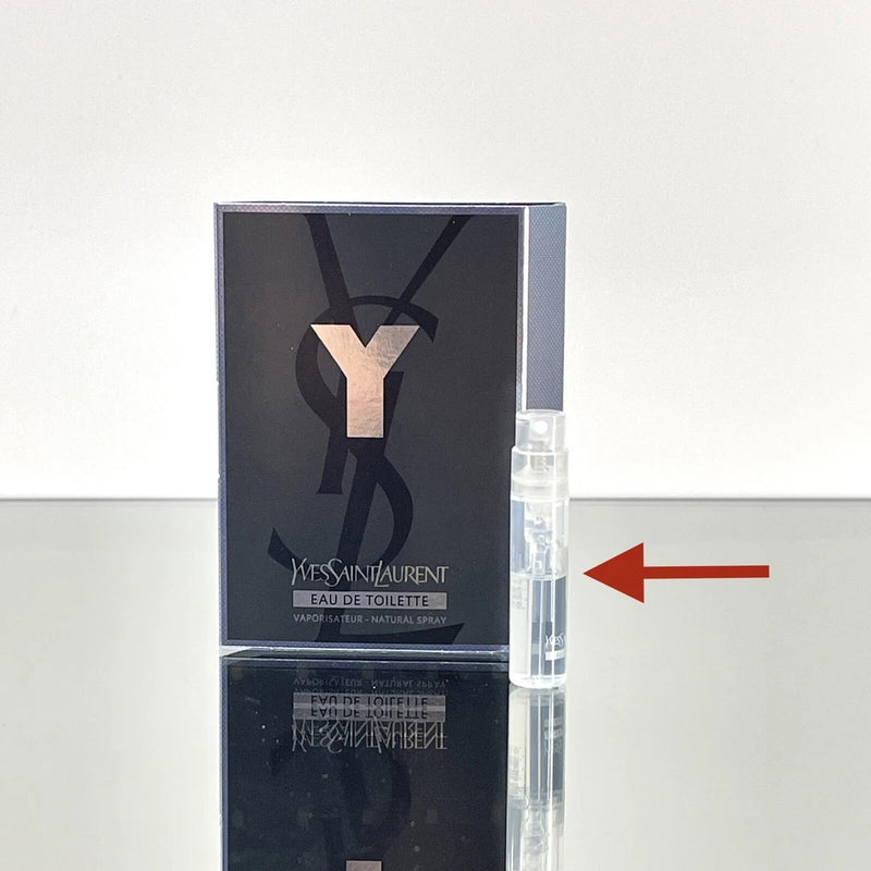 Yves Saint Laurent  YSL Y Men Cologne .04oz-1.2 ml EDT Spray Sample Vial (C61 EDT